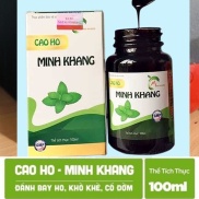 Chính Hãng 100% - Cao Ho Minh Khang - Đánh Bay Mọi Loại Ho Và Viêm Họng