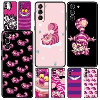 Cheshire เคสโทรศัพท์ในแดนมหัศจรรย์อลิซสำหรับ Samsung Galaxy,S22 S20 S21 FE 5กรัม S10 S9บวก S10E S8 Note 10 Lite 20 Cover