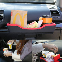 OLEVO Car Cup Holder Table For Drink Food Tray Holder Desk Stand Mount Car Seat Back Meal Tray Foldable Cafee Desk Table Stand