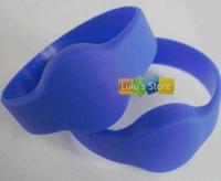 5pcs/lot 13.56Mhz S50 M1k RFID Proximity IC silicone wristband