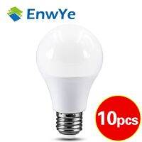 【▼Hot Sales▼】 mian885 10ชิ้น E27โคมไฟ Led Ac 220โวลต์หลอดไฟ Led โคมไฟตั้งโต๊ะสปอตไลท์ไฟ Led 3W 6W 9W 12W 15W 18W 20W 24W