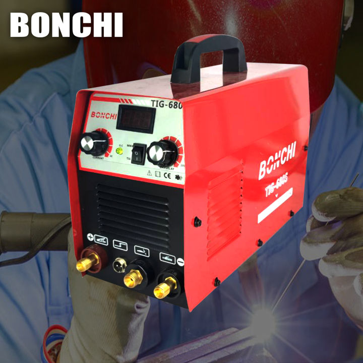 bonchi-ตู้เชื่อมไฟฟ้า-ตู้เชื่อม-tig-เครื่องเชื่อม-2-ระบบ-รุ่น-tig-680-เชื่อมไฟฟ้าและเชื่อมอาร์กอน-ตู้เชื่อมทิก-tig-ตู้เชื่อมอาร์กอน-ใช้งานง่ายไร้ควัน-สินค้ารับประกัน-2-ปี