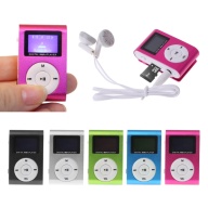 Máy Nghe Nhạc MP3 Kẹp Kim Loại Cầm Tay Máy Nghe Nhạc Mini USB Màn Hình LCD thumbnail