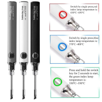 5โวลต์8วัตต์ USB ชาร์จบัดกรีเหล็กอุณหภูมิปรับหัวแร้งไฟฟ้าชุดเชื่อมเหล็กแบบพกพาซ่อมเครื่องมือเชื่อม