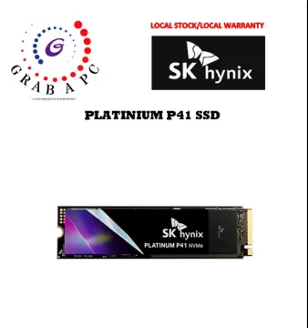SK hynix Platinum P41 1TB PCIe NVMe Gen4 M.2 2280 Internal SSD l Up to