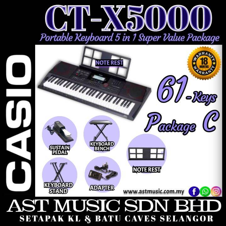 Keyboard casio ctx online 5000