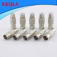 QKKQLA 10pcs RCA Female to BNC Female Connector Audio Video Adapter for CCTV Camera Surveillance accessories