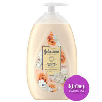 จอนห์นสันญี่ปุ่น โลชั่นเนื้อน้ำนม Johnsons Body Care Aroma Milk Japan 500ml Rose&amp;Jasmine โลชั่นทาผิว