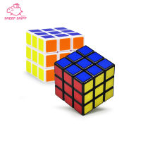 รูบิค 3x3x3 Rubik พีระมิดลูกบาศก์รูบิค ลูกบิด รูบิก ขอบขาว ขอบดำ 55x55x55 mm.  ลูกรูบิก รูบิด หมุนลื่น รูบิคสีสวย ลูกบาศก์ของรูบิค  ของเล่นฝึกสมอง