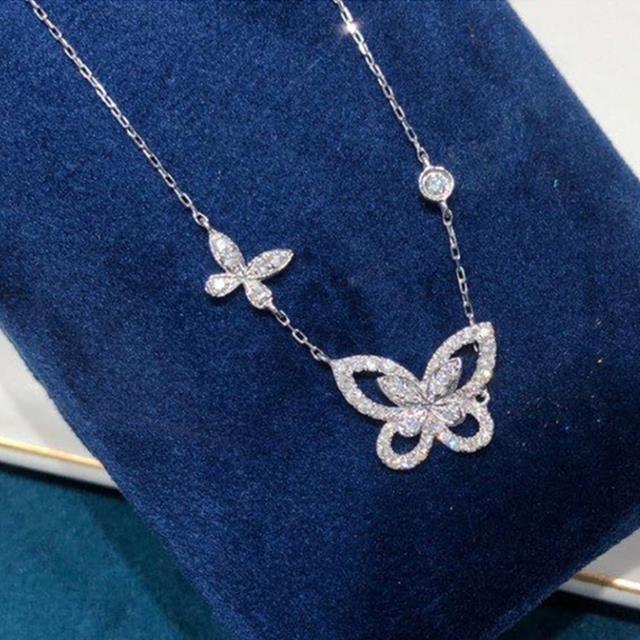cc-anenjery-color-necklace-female-pendant-clavicle-chain-jewelry