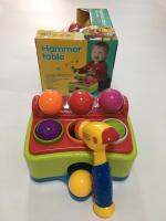 D-Plus ของเล่นเสริมทักษะ ฆ้อนทุบตอกลูกบอลดนตรี Hammer table ball pounding By Pinball