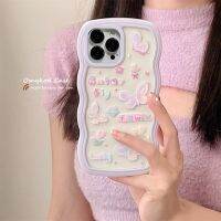 Hot Sale เคสโทรศัพท์มือถือ TPU ขอบหยัก กันกระแทก กันฝุ่น ลายผีเสื้อน่ารัก สีแคนดี้ สําหรับ Samsung A14 A13 A12 A11 A04s A03S A03 A53 A73 A33 A23 A52 A51 A71 A72 A22 A32 A02 A21S A31 A50 A30 A20