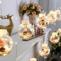 Wish Ball Festoon Fairy Lights Curtain String Light 8 Modes Room Decoration for Christmas, Wedding, Bedroom, Party Home