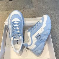 COD ■◄ The Outline Shop27dgsd6gfd 2021Autumn and Winter New Internet Celebrity Color Jelly Dad Shoes WomeninsFashionable Thick Bottom Makes Feet Look Smaller Casual Sports Shoes