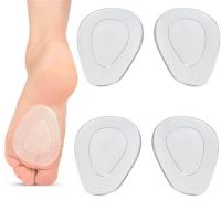 ✔☬ Anti-slip Silicone Gel Inserts Orthotic Arch Support Pads Gel Half Insoles for Shoes Women Forefoot Anti-Pain High Heels Cushion