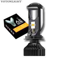 【ใหม่】 YOTONLIGHT 1ชิ้นไฟหน้ารถจักรยานยนต์ H4ไฟ Led เลนส์โปรเจคเตอร์45วัตต์10000lm โคมไฟ H4 Led Moto 12โวลต์6000พัน