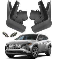 ชุดด้านหน้าด้านหลังสำหรับ Hyundai Tucson NX4 2021 2022 Mud Flaps Mudflaps Splash Guards Mudguards ด้านหน้าด้านหลัง