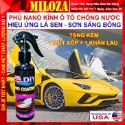 Bình Xịt Nano - Ceramic Wax - Phủ Nano Kính Ô tô - Phủ Bóng Xe