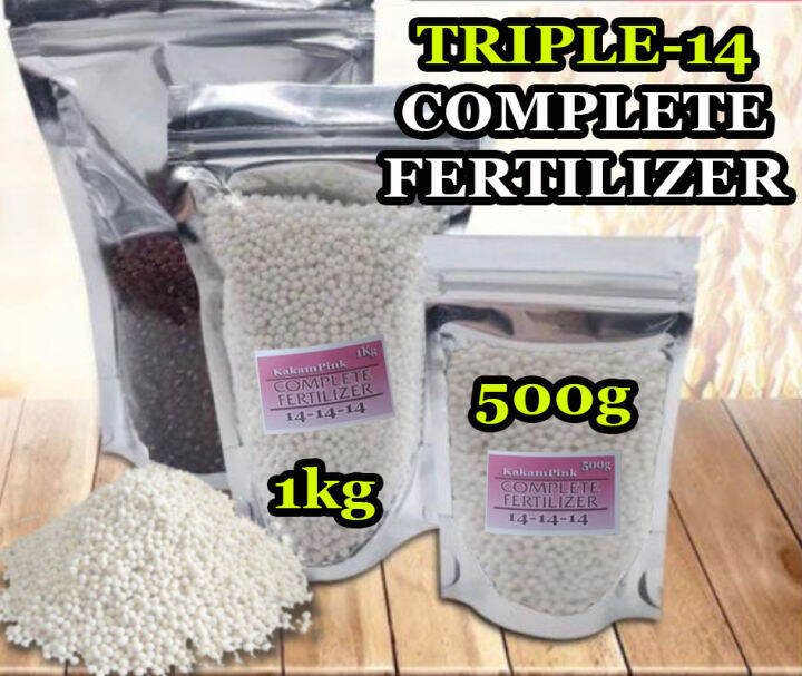 TRIPLE14 Complete and Balanced Fertilizer Lazada PH