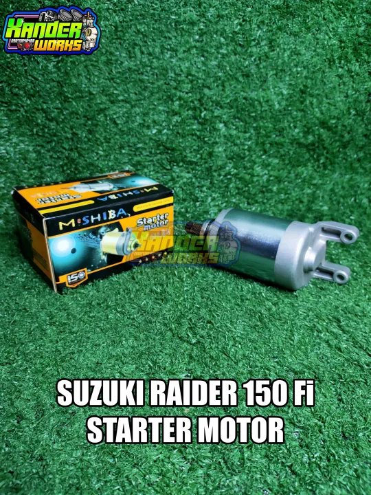 SUZUKI RAIDER 150 STARTER MOTOR MISHIBA BRAND Lazada PH