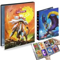 240pcs Pokemon Sun Moon Album Card Book TAKARA TOMY Playing Game Card Collector Map Holder Binder Folder Loaded List Kids Toys