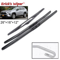 Enlife Wiper Front &amp; Rear Wiper Blades Set For Toyota RAV4 XA50 2018 - 2023 Windshield Windscreen Window Brushes 26"+16"+12"