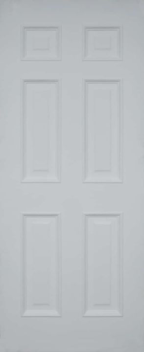 ประตู-leonic-ลูกฟัก-6-ตรง-สีแล็คเกอร์ขาว-ขนาด3-5x-90-x-200-ซม-leowood