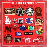 【hot sale】 ❀ B15 ✿ Fashion Brand Series 04 Iron-on Patch ✿ 1Pc Diy Embroidery Patch Iron on Sew on Badges Patches