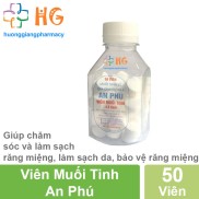 Viên muối tinh NaCl 0,9% - Pha súc miệng Lọ 50 Viên