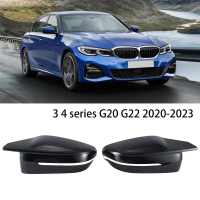 4 Pieces Set Mirror Case Mirror Cover 1 to 1 Model Car Replacement Parts for 3 4 Series G20 G22 2020-2023