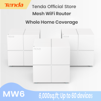 Tenda MW6(Mesh3) Whole Home Mesh WiFi System NOVA Router and Repeater Wireless Roteador APP Remote Manage Global Version