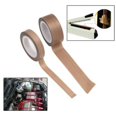 PTFE Coated Fabric Tape High Temperature Tape Electrical Insulation Tape for Vacuum Sealer Machine  Hand Impulse Adhesives Tape