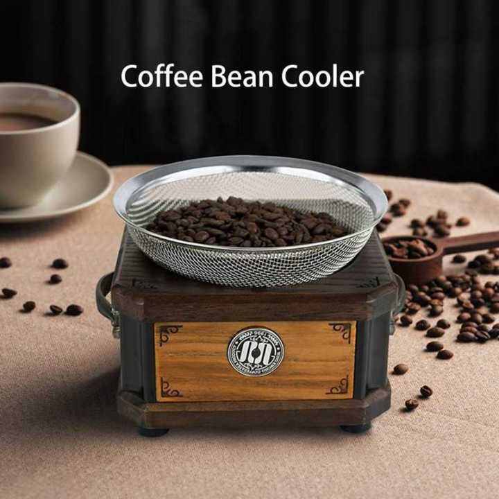 Coffee Bean Cooler Vintage Wooden Electric Beans Cooling Machine US