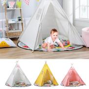 Kids Teepee Play Tent Indoor Playhouse Kids Camping Tent Room Decor Toys