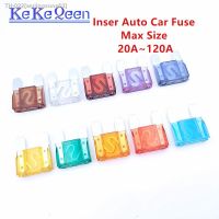 ™∋ 5Pcs/Lot Max Inser Auto Car Fuse 20A 30A 40A 50A 60A 70A 80A 90A 100A 120A ZINC Pins Maxi 32V Car Fuses