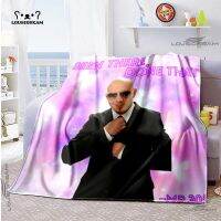 Mr Worldwide แฟชั่นโยนผ้าห่ม Soft Flannel บางผ้าห่มเตียงโซฟาผ้าคลุมเตียง Home Decor แฟนคริสต์มาส Xmas Gift