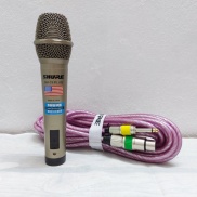 Bán Mic SHURE USA Bãi Xịn, Micro Karaoke Có Dây SHURE SM-78 Plus