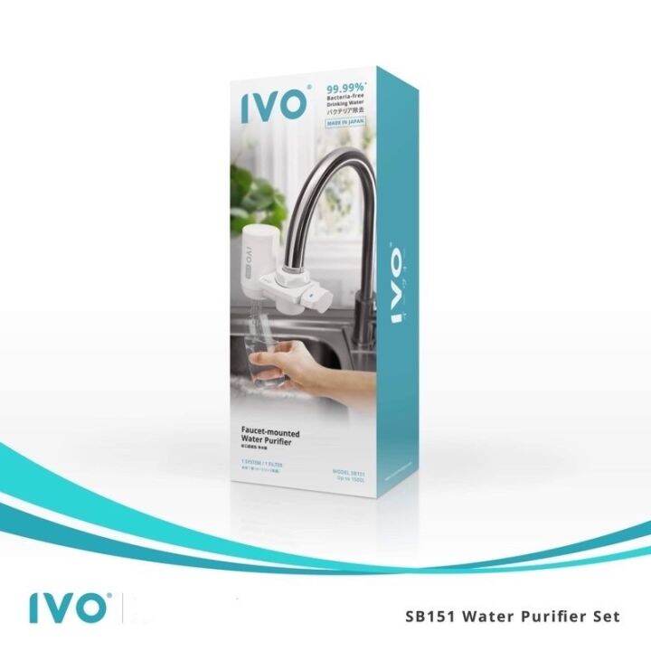 eLEXItronics IVO SB151 Faucetmounted Water Purifier (1500L) IVO C151