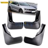 ด้านหน้าด้านหลังชุด Molded Mud Flaps Mudflaps สำหรับ Volkswagen VW Jetta Sedan 2015 2016 2017 Splash Guards Mud Flap Mudguards Fender