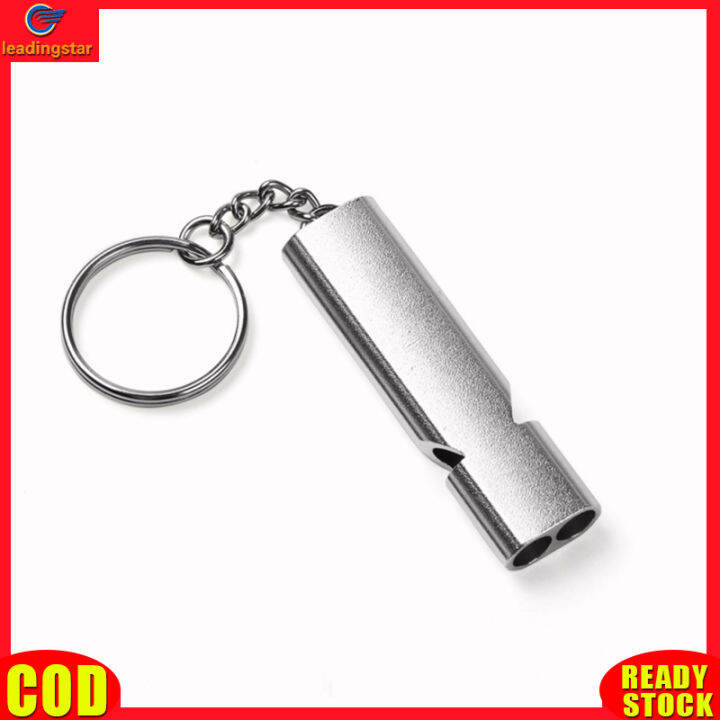 leadingstar-rc-authentic-3pcs-outdoor-survival-whistle-aluminum-alloy-double-tube-dual-frequency-high-volume-first-aid-whistle-outdoors-tool