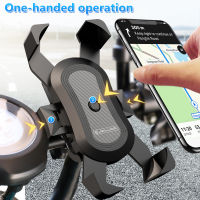 Universal Bike Phone Holder Motorcycle Bicycle Phone Holder Handlebar Stand Mount Bracket Phone Stand For 4-6.5 Inches