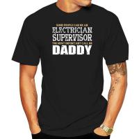 Electrician Supervisor Dad T Shirt Gildan