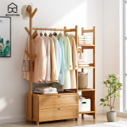 Simple hangers, bedrooms, rental rooms, simple hangers, household shelves