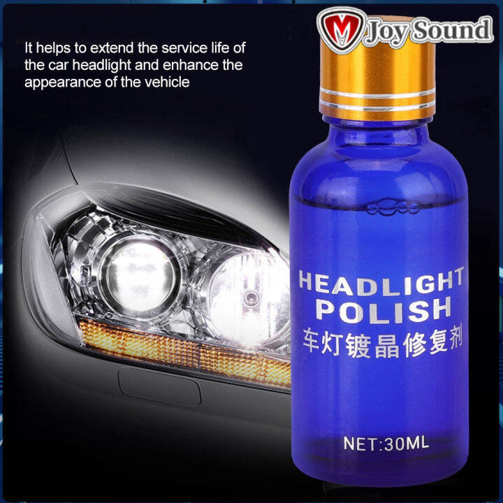 【อุปกรณ์แต่งรถ】30ml Car Headlight Restoration Kit Headlight Lens