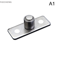 YUECHENG 2pcs FLOOR Mount เลื่อนประตูไม้คู่มือลูกกลิ้งยึดด้านบน