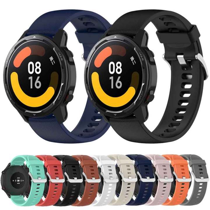 For Xiaomi Watch S1 Active / MI Watch Color 2 Silicone Strap SmartWatch ...