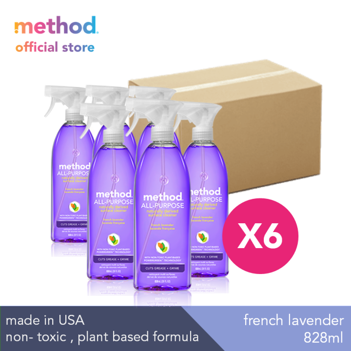 [bundle] Method All Purpose Cleaner French Lavender 828ml x 6 units