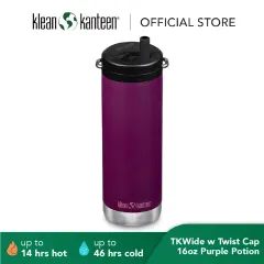 Klean Kanteen 16 oz. Insulated TKWide with Twist Cap Tiger Lily