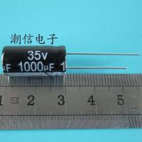 【10ชิ้น】10X20ตัวเก็บประจุแบบอิเล็กโทรไลติก35V1000UF 1000UF3 5V