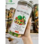 Hoa quả sấy loại 2 FENFOOD gồm nho,xoài, mơ, dâu tây, việt quất, kiwi giúp